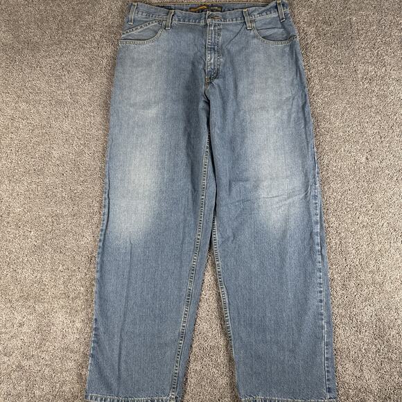 Levis Silvertab Jeans Mens 38x34 Blue Baggy Fit Denim Y2K Grunge Skater Rave - Picture 1 of 11